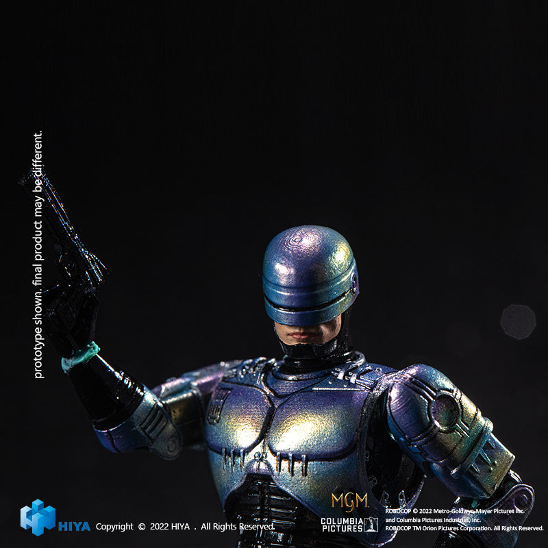 HIYA Exquisite Mini Series 1/18 Scale 4 Inch ROBOCOP 2 Robert Cop Exclusive Action Figure