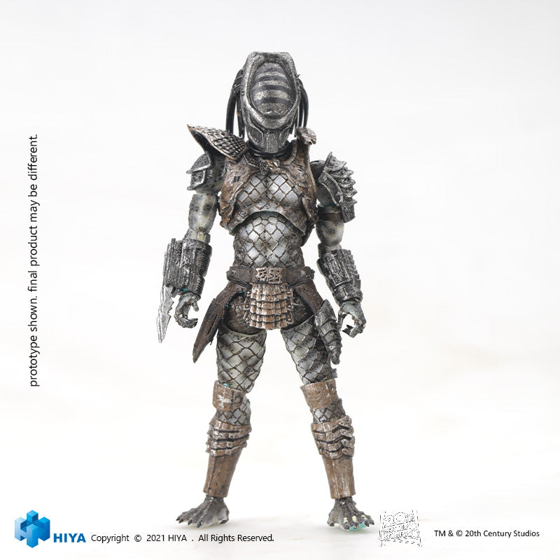 HIYA Exquisite Mini Series 1/18 Scale 5 Inch PREDATOR 2 Warrior Predator Action Figure