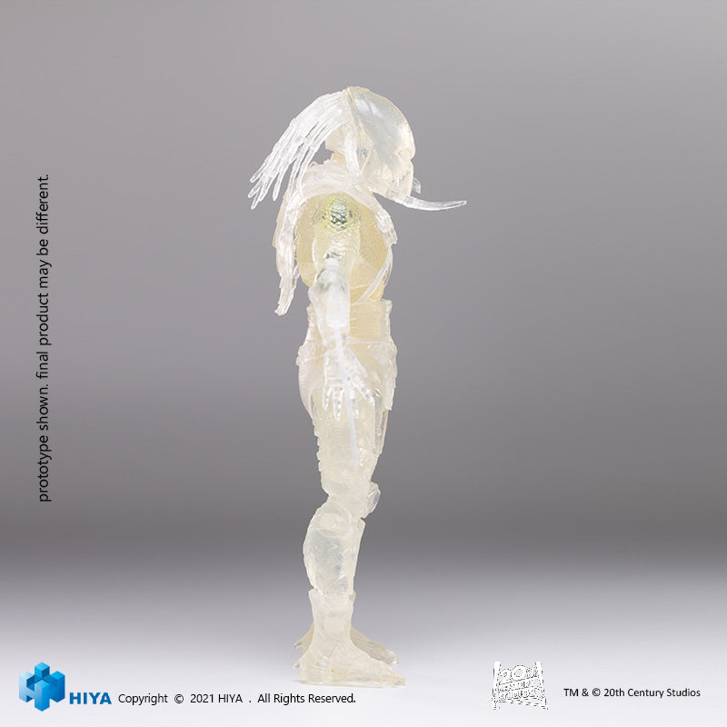 HIYA Exquisite Mini Series 1/18 Scale 5 Inch PREDATORS Invisible Tracker Predator Action Figure