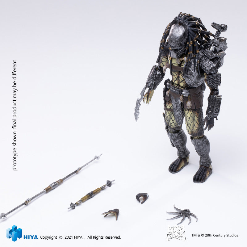 HIYA Exquisite Mini Series 1/18 Scale 5 Inch AVP Warrior Predator Action Figure