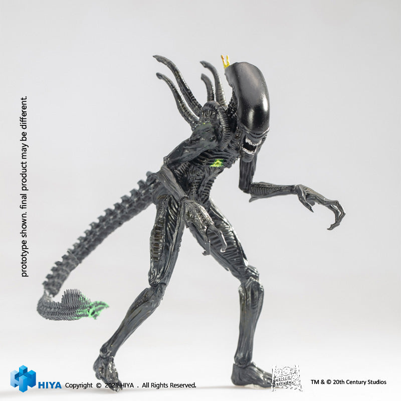HIYA Exquisite Mini Series 1/18 Scale 5 Inch ALIENS Headshot Alien Warrior Action Figure