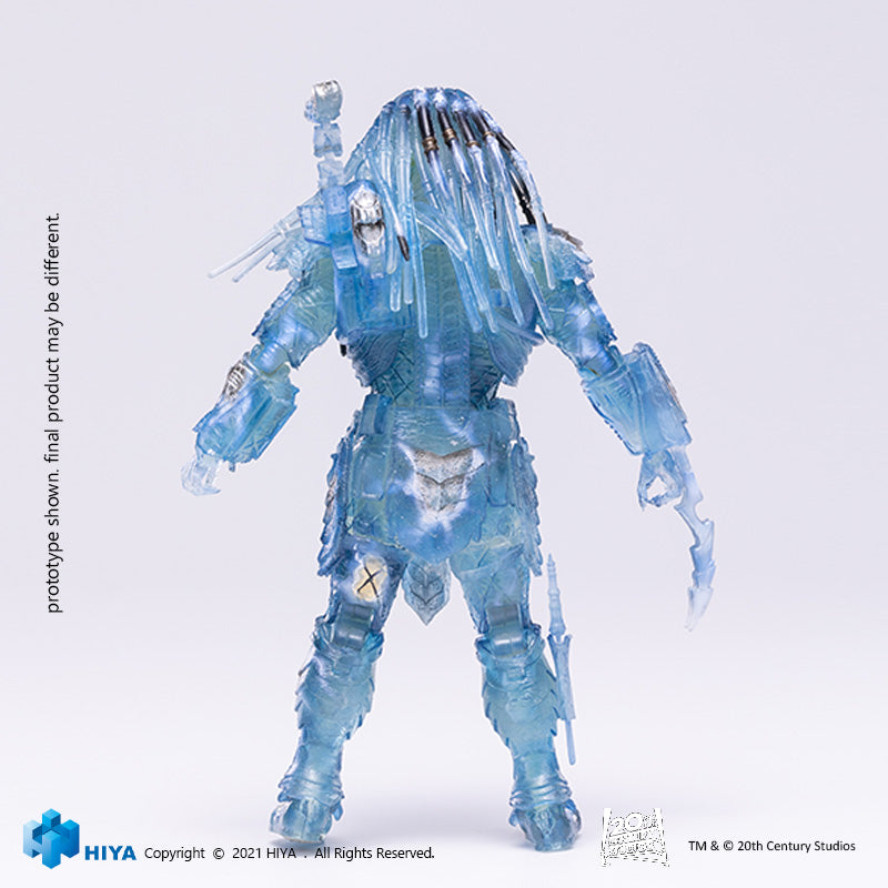 HIYA Exquisite Mini Series 1/18 Scale 5 Inch AVP Active Camouflage Scar Action Figure
