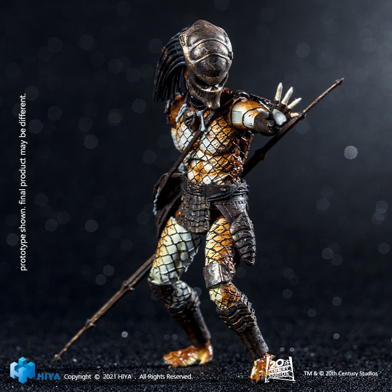 HIYA Exquisite Mini Series 1/18 Scale 5 Inch PREDATOR 2 Stalker Predator Action Figure
