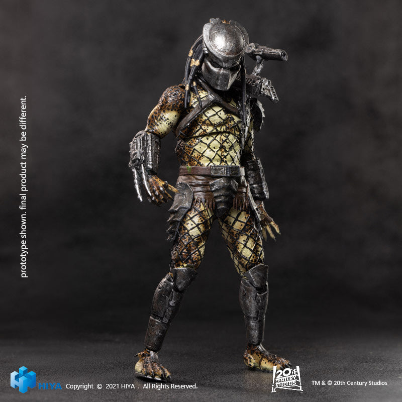 HIYA Exquisite Mini Series 1/18 Scale 5 Inch PREDATORS Armored Crucified Predator Action Figure