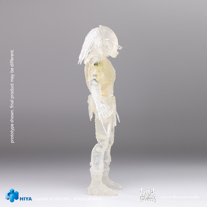 HIYA Exquisite Mini Series 1/18 Scale 5 Inch PREDATORS Invisible Berserker Action Figure