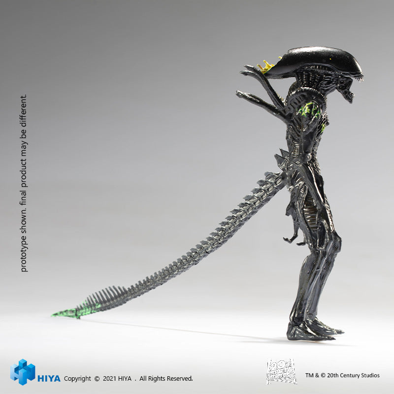HIYA Exquisite Mini Series 1/18 Scale 5 Inch AVP Blowout Alien Warrior Action Figure