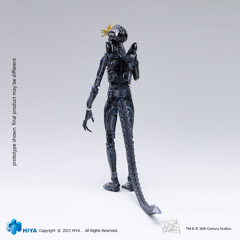 HIYA Exquisite Mini Series 1/18 Scale 5 Inch ALIENS Battle Damage Alien Warrior Action Figure
