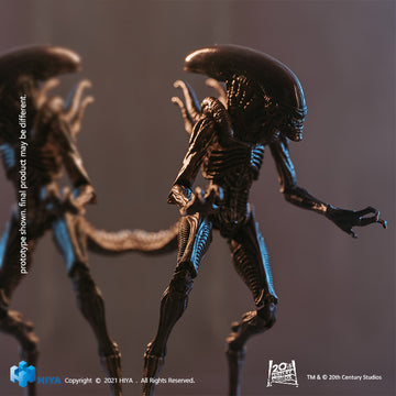 HIYA Exquisite Mini Series 1/18 Scale 5 Inch ALIEN RESSURECTION Lead Alien Warrior Action Figure