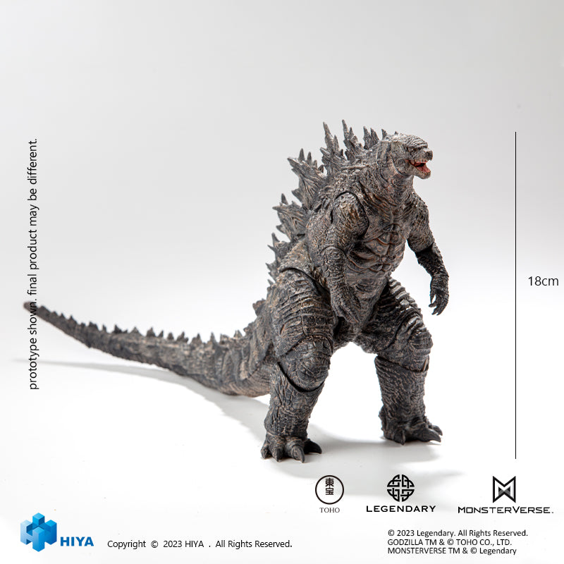 HIYA Exquisite Basic Series None Scale 7 Inch GODZILLA KING OF THE MONSTERS Godzilla Action Figure