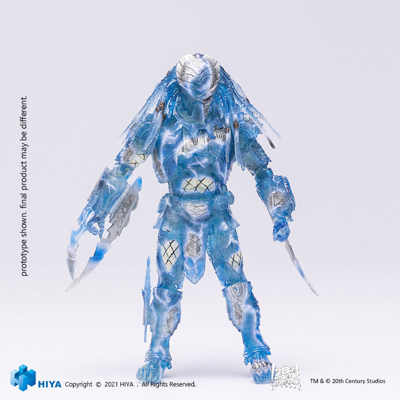 HIYA Exquisite Mini Series 1/18 Scale 5 Inch AVP Active Camouflage Chopper Action Figure