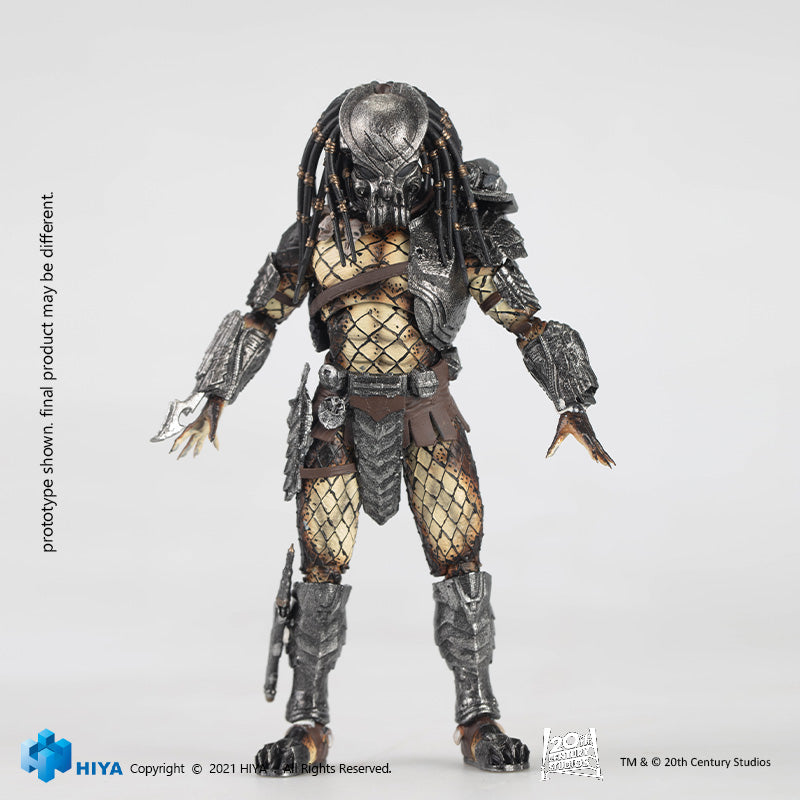 HIYA Exquisite Mini Series 1/18 Scale 5 Inch AVP Battle Damage Celtic Predator Action Figure