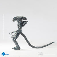 HIYA Exquisite Mini Series 1/18 Scale 5 Inch ALIENS Alien Warrior Blue Action Figure