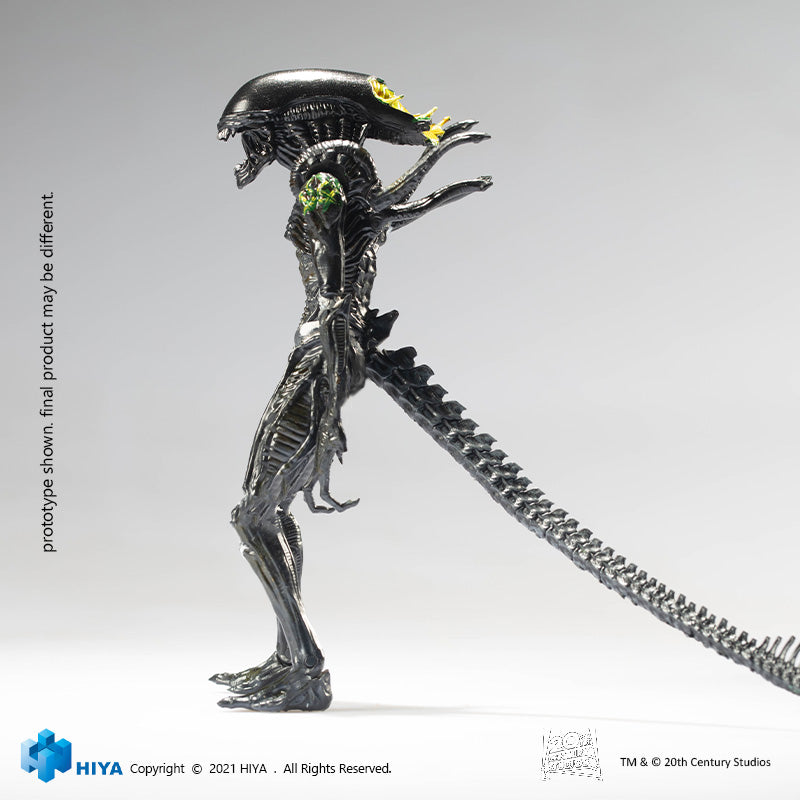 HIYA Exquisite Mini Series 1/18 Scale 5 Inch AVP Blowout Alien Warrior Action Figure