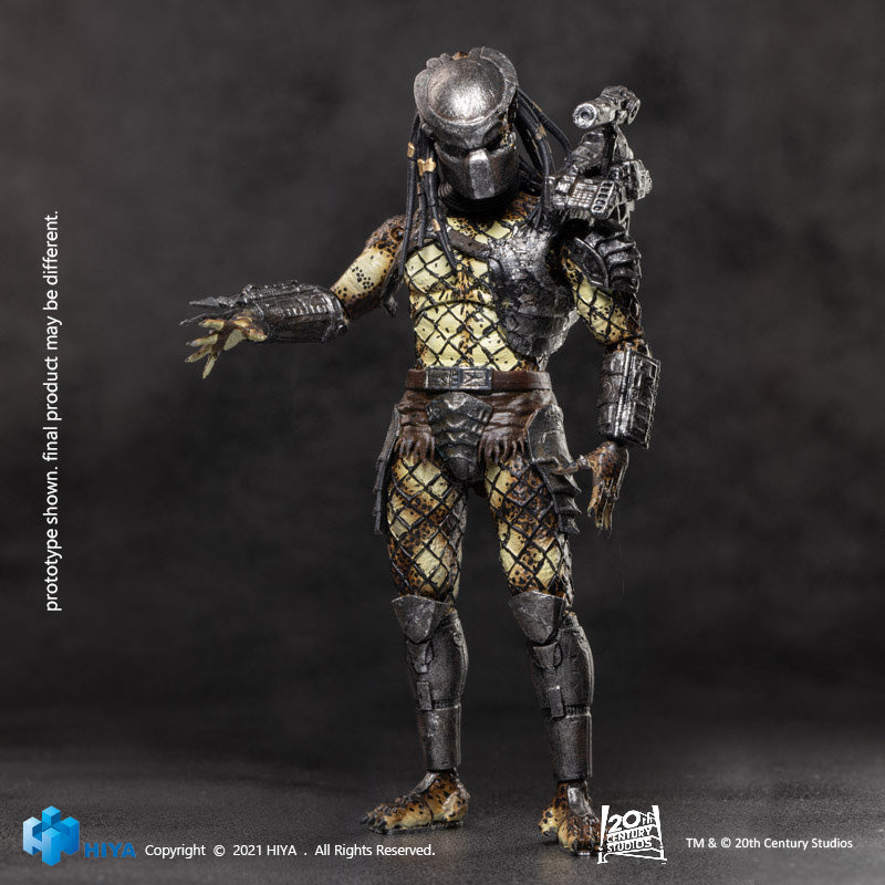 HIYA Exquisite Mini Series 1/18 Scale 5 Inch PREDATORS Armored Crucified Predator Action Figure