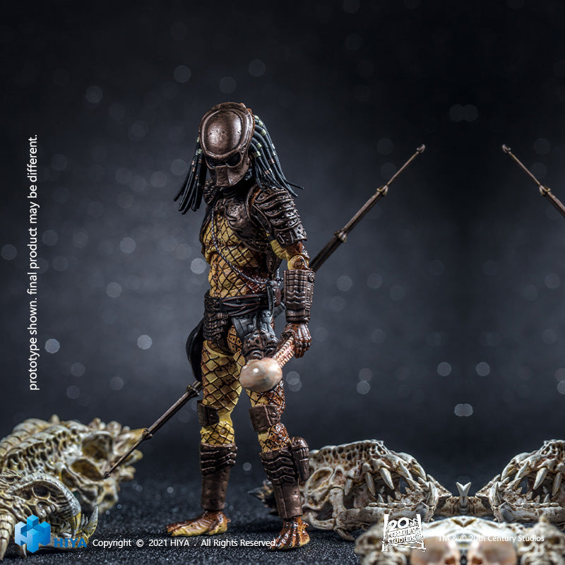HIYA Exquisite Mini Series 1/18 Scale 5 Inch PREDATOR 2 City Hunter Action Figure