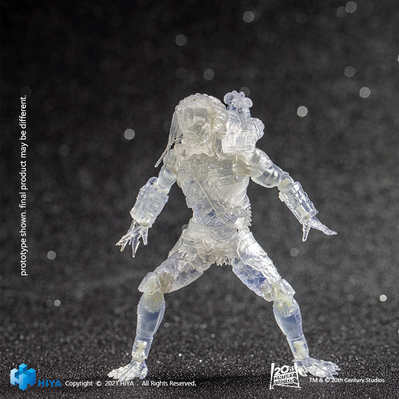 HIYA Exquisite Mini Series 1/18 Scale 5 Inch PREDATOR Invisible Jungle Predator Action Figure
