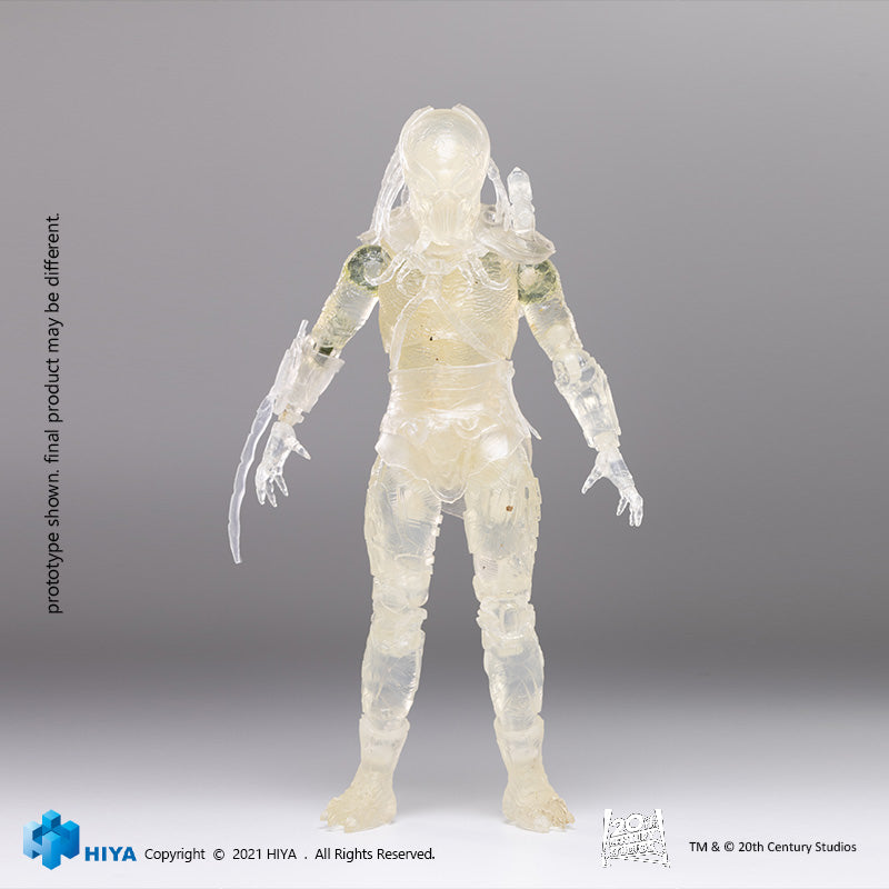 HIYA Exquisite Mini Series 1/18 Scale 5 Inch PREDATORS Invisible Tracker Predator Action Figure
