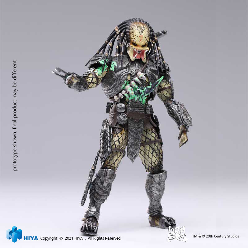 HIYA Exquisite Mini Series 1/18 Scale 5 Inch AVP Final Battle Scar Predator Action Figure