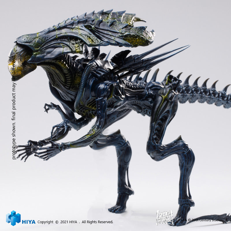 HIYA Exquisite Mini Series 1/18 Scale 5 Inch AVP Battle Damage Alien Queen Action Figure