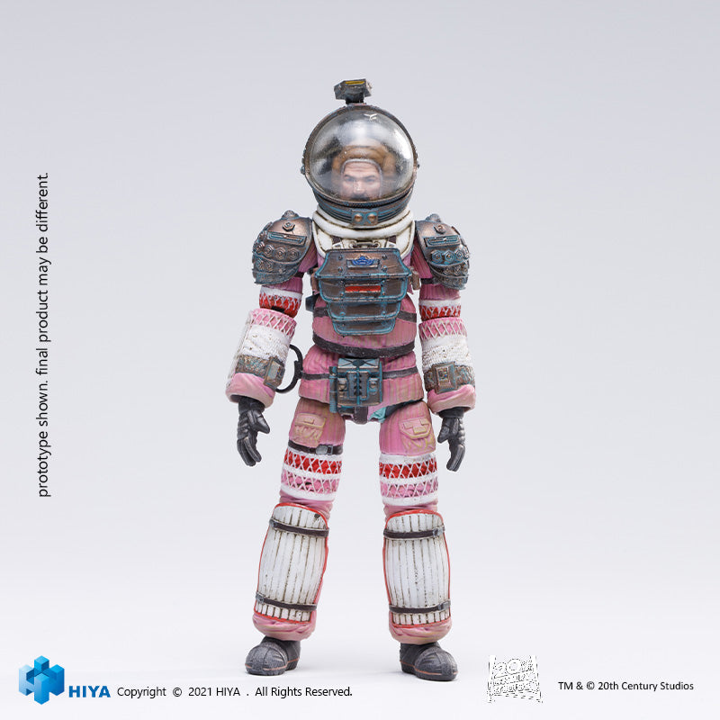 HIYA Exquisite Mini Series 1/18 Scale 5 Inch ALIEN Dallas In Spacesuit Action Figure