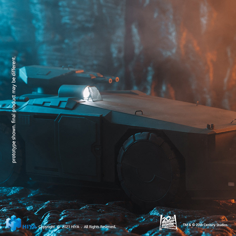 HIYA Exquisite Mini Series 1/18 Scale 5 Inch ALIENS Armored Personnel Carrier Green Version scale vehicle Action Figure