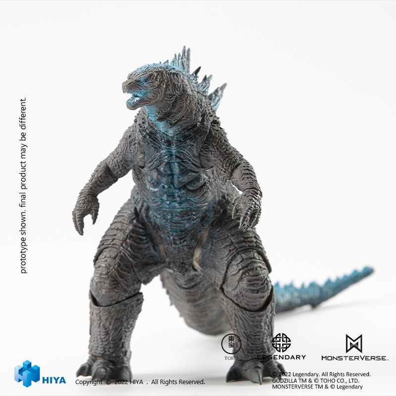 HIYA Exquisite Basic Series None Scale 7 Inch GODZILLA VS KONG Heat Ray Godzilla Action Figure