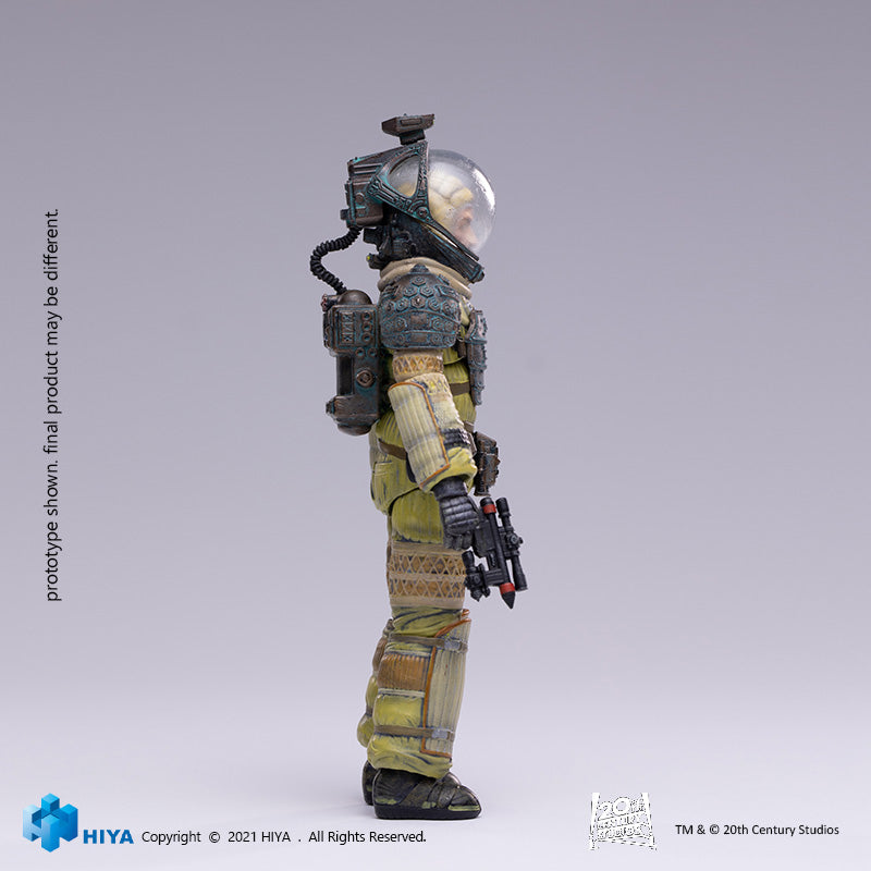 HIYA Exquisite Mini Series 1/18 Scale 4 Inch ALIEN Kane In Spacesuit  Action Figure