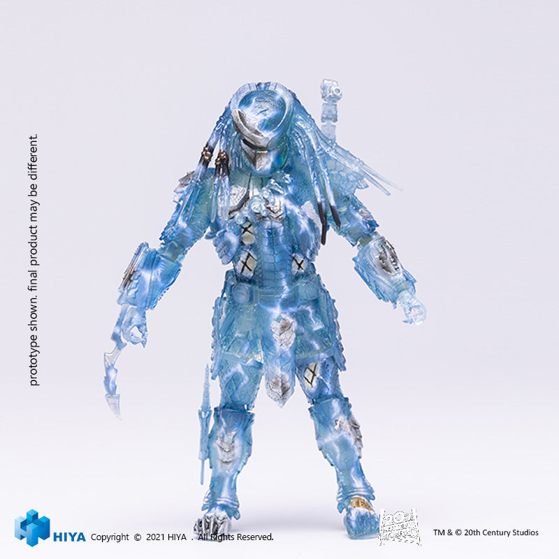 HIYA Exquisite Mini Series 1/18 Scale 5 Inch AVP Active Camouflage Scar Action Figure