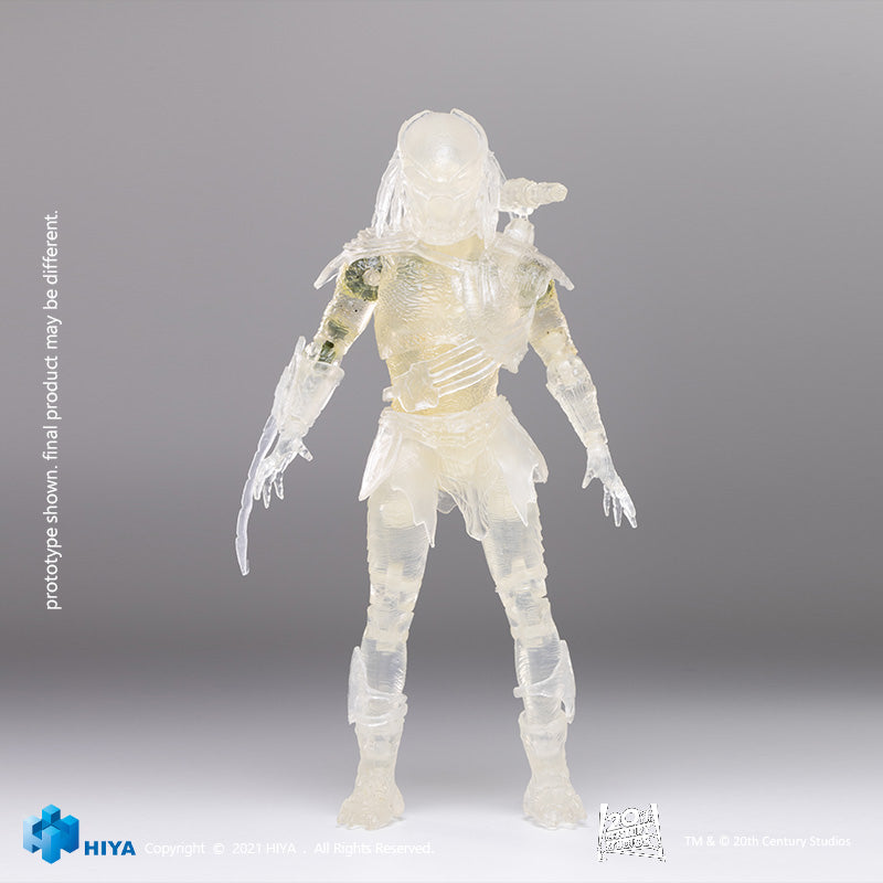 HIYA Exquisite Mini Series 1/18 Scale 5 Inch PREDATORS Invisible Berserker Action Figure