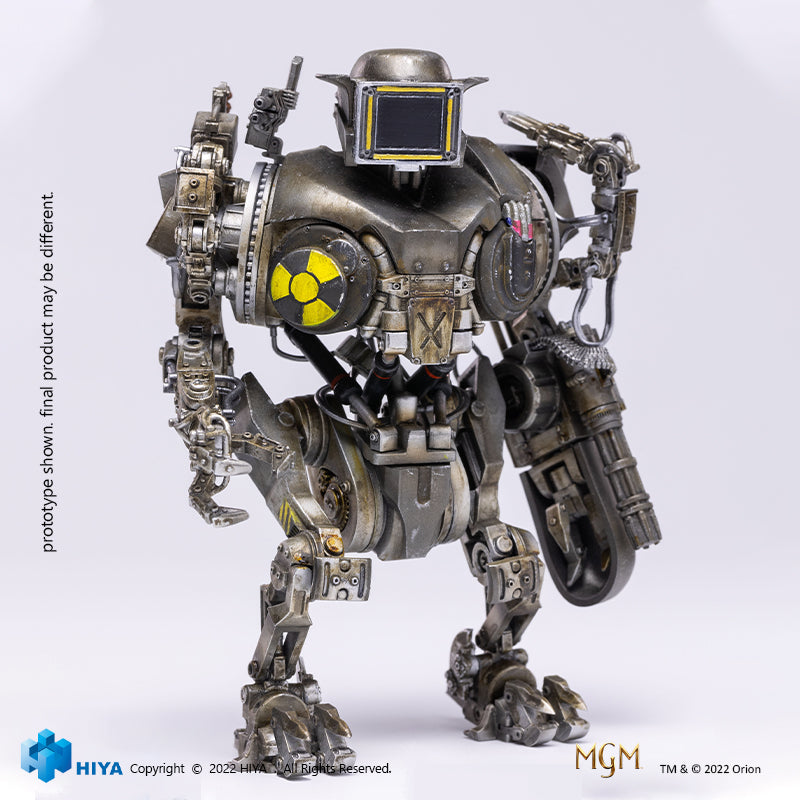 HIYA Exquisite Mini Series 1/18 Scale 5 Inch ROBOCOP2 Battle Damage RoboCain Action Figure