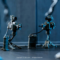 HIYA Exquisite Mini Series 1/18 Scale 5 Inch ALIENS Battle Damage Alien Warrior 2 Pack GameStop Exclusive Action Figure
