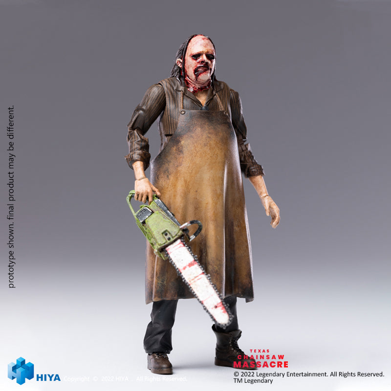 HIYA Exquisite Mini Series 1/18 Scale 4 Inch TEXAS CHAINSAW MASSACRE (2022) Leatherface Action Figure