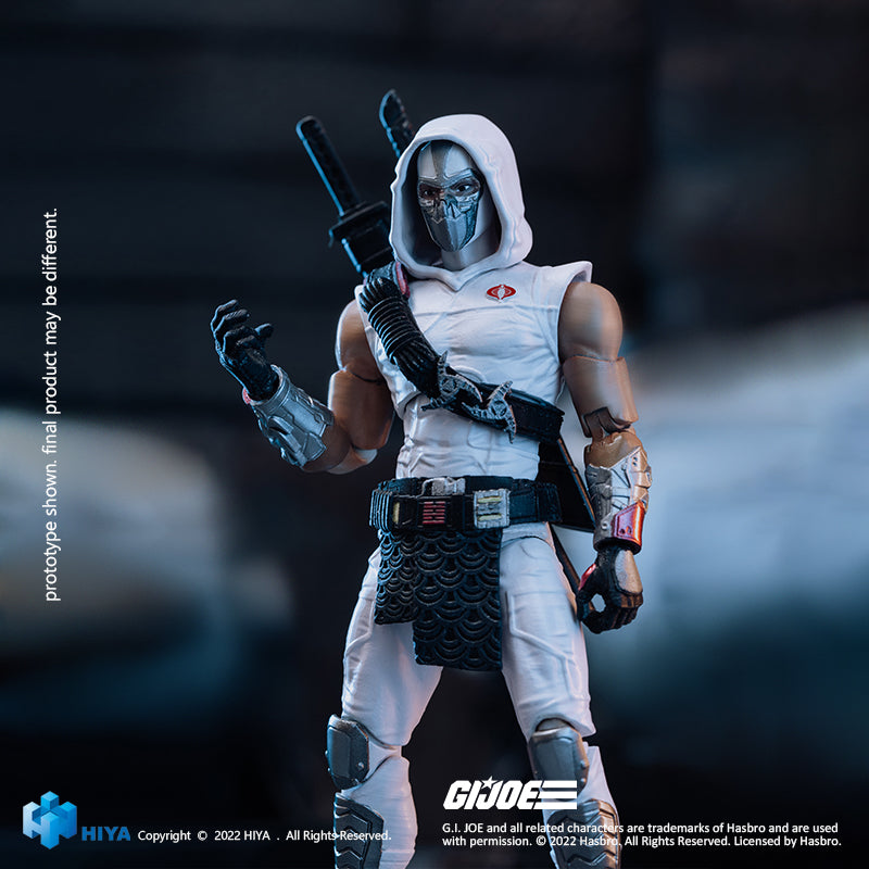 HIYA Exquisite Mini Series 1/18 Scale 4 Inch G.I.Joe Storm Shadow Action Figure