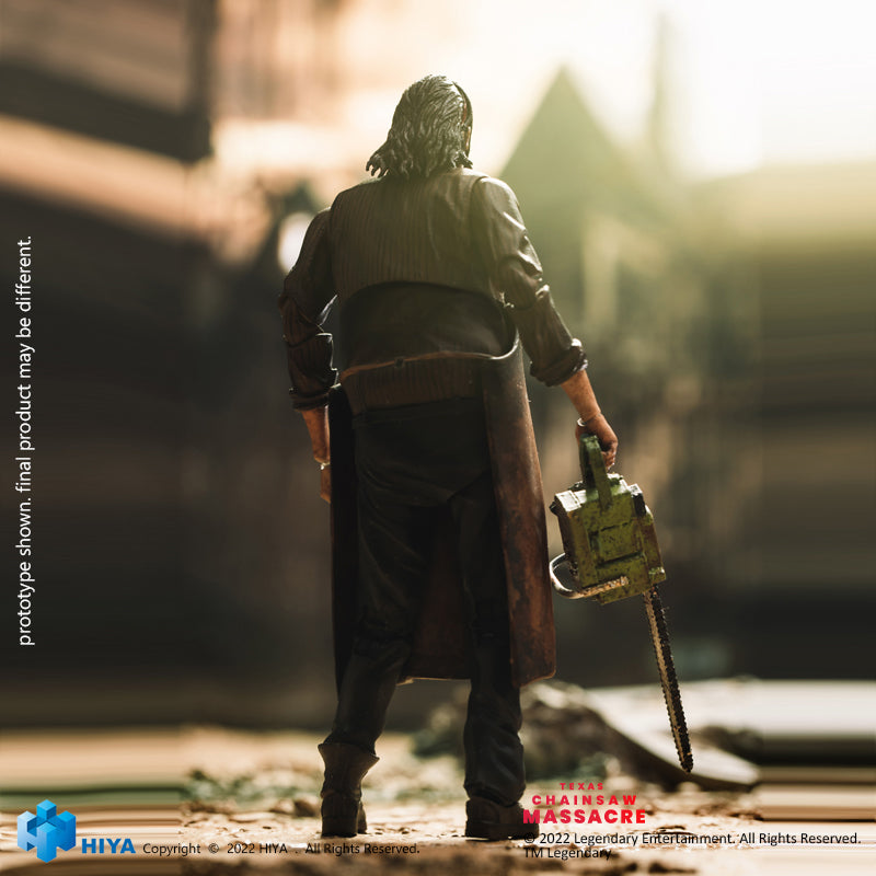 HIYA Exquisite Mini Series 1/18 Scale 4 Inch TEXAS CHAINSAW MASSACRE (2022) Leatherface Action Figure