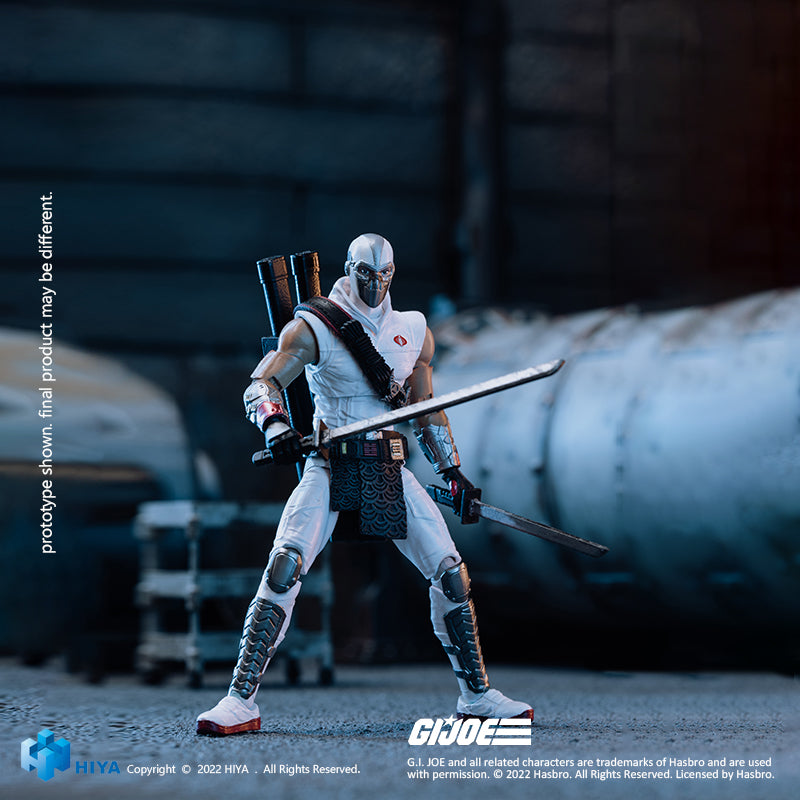 HIYA Exquisite Mini Series 1/18 Scale 4 Inch G.I.Joe Storm Shadow Action Figure