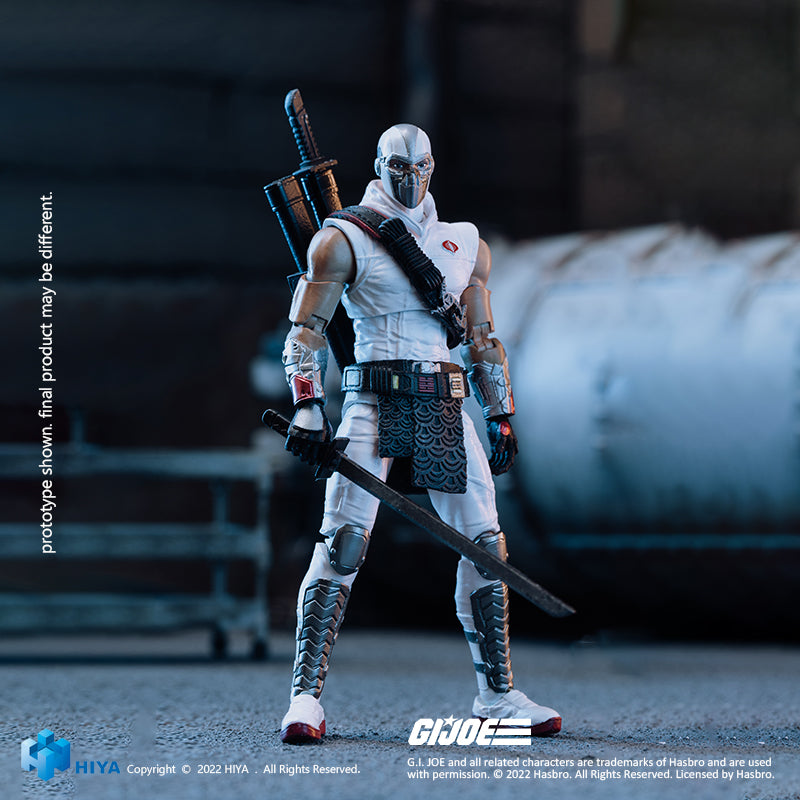 HIYA Exquisite Mini Series 1/18 Scale 4 Inch G.I.Joe Storm Shadow Action Figure