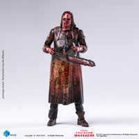 HIYA Exquisite Mini Series 1/18 scale 4 Inch TEXAS CHAINSAW MASSACRE (2022) Leatherface Slaughter Version Action Figure