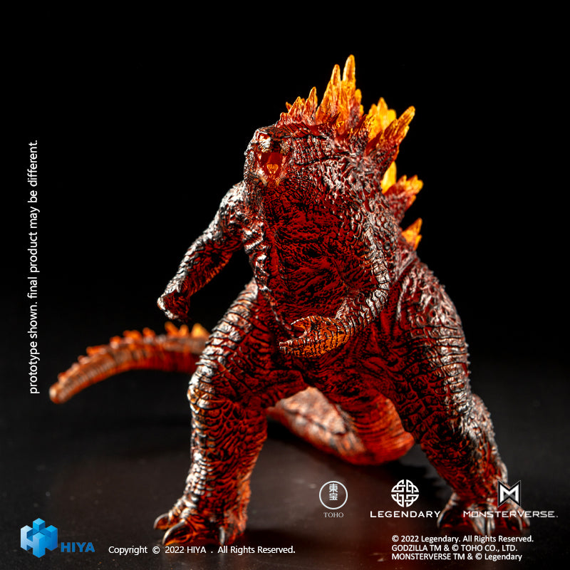 HIYA Stylist Series None Scale 8 Inch Godzilla King of the Monsters Burning Godzilla Exclusive PVC statue