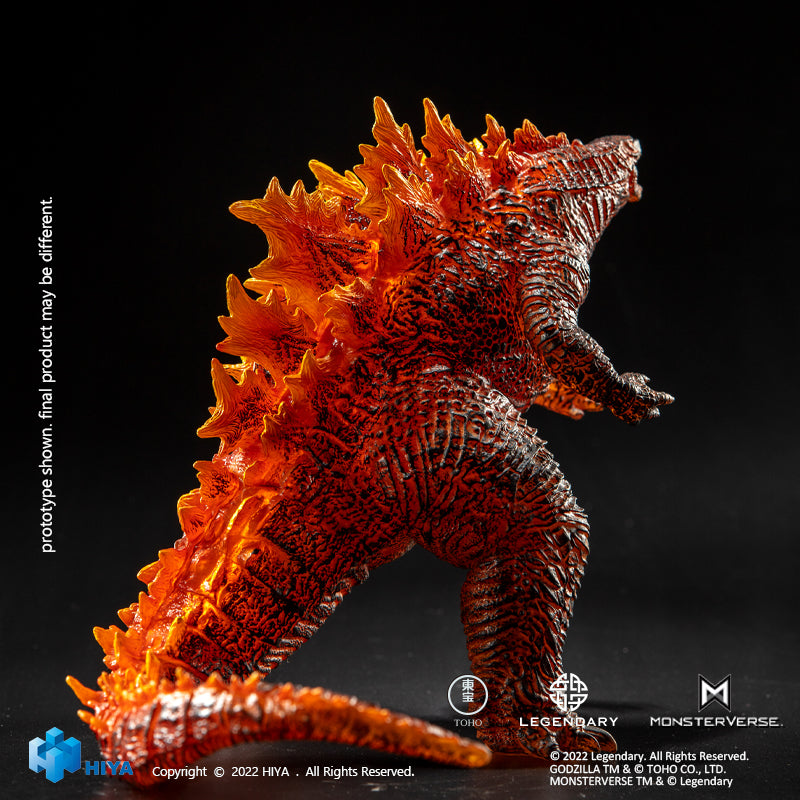 HIYA Stylist Series None Scale 8 Inch Godzilla King of the Monsters Burning Godzilla Exclusive PVC statue
