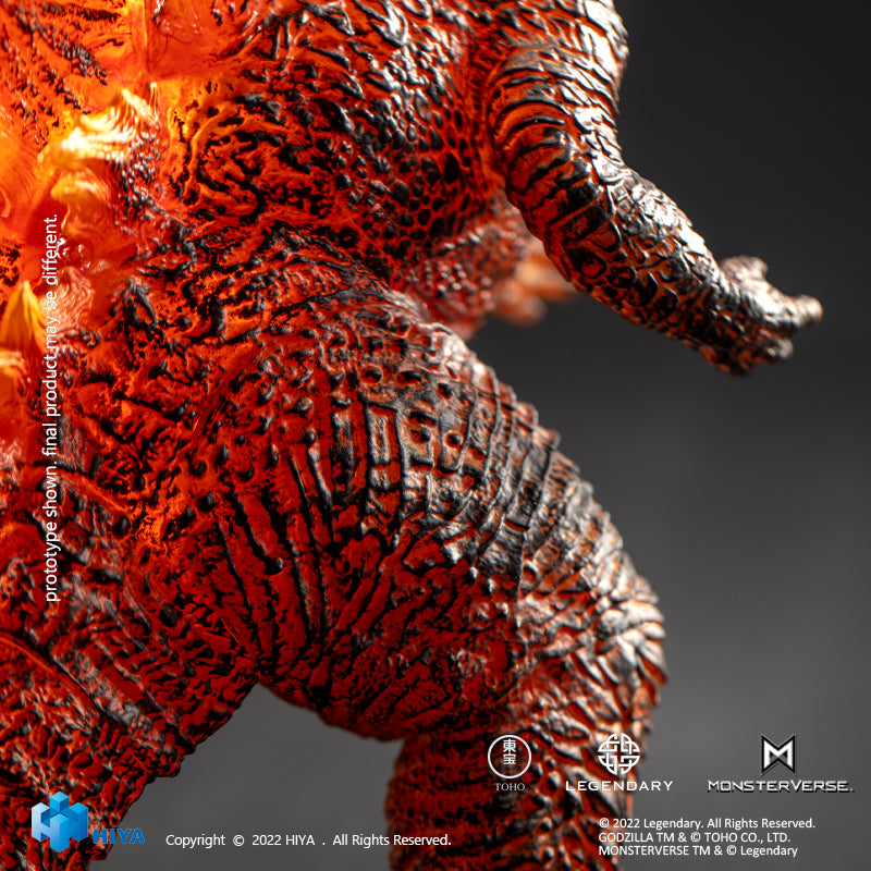 HIYA Stylist Series None Scale 8 Inch Godzilla King of the Monsters Burning Godzilla Exclusive PVC statue