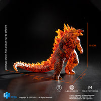 HIYA Stylist Series None Scale 8 Inch Godzilla King of the Monsters Burning Godzilla Exclusive PVC statue