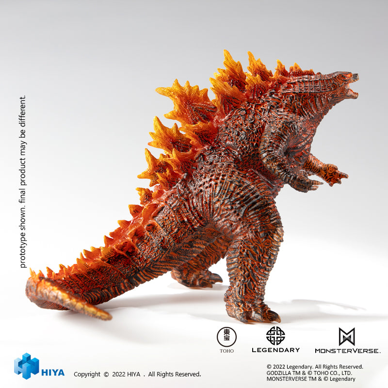 HIYA Stylist Series None Scale 8 Inch Godzilla King of the Monsters Burning Godzilla Exclusive PVC statue