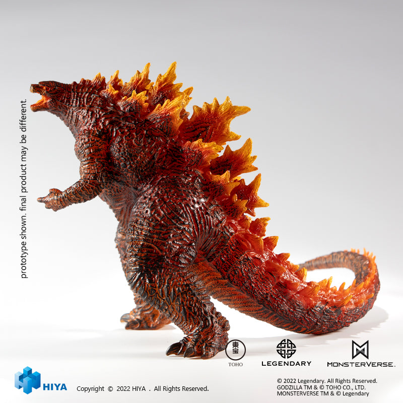 HIYA Stylist Series None Scale 8 Inch Godzilla King of the Monsters Burning Godzilla Exclusive PVC statue