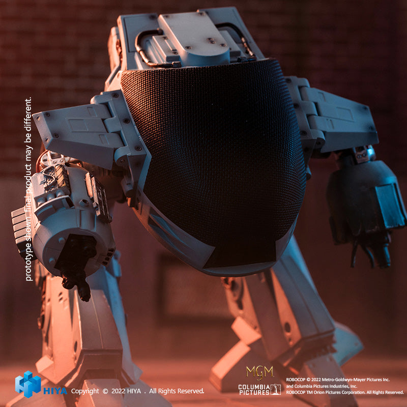 HIYA Exquisite Mini Series 1/18 Scale 4 Inch ROBOCOP 1 - battle damage