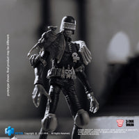 HIYA Exquisite Mini Series 1/18 Scale 4 Inch JUDGE DREDD Black and White Judge Death Action Figure