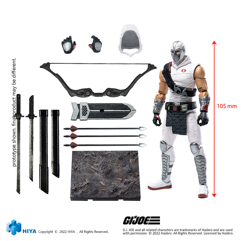 HIYA Exquisite Mini Series 1/18 Scale 4 Inch G.I.Joe Storm Shadow Action Figure